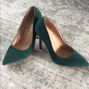 Green heels